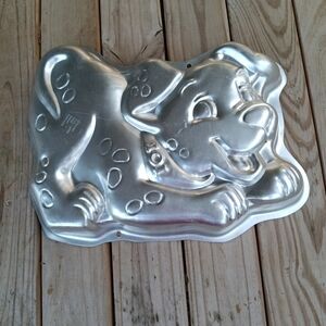 Vintage Walt Disney 101 Dalmatians Puppy Dog Wilton Cake Pan Pets Fur Baby